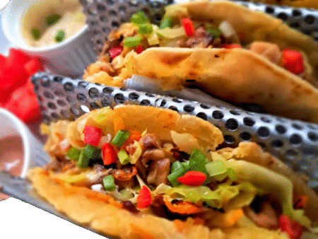 SPICY  CHICKEN TACOS